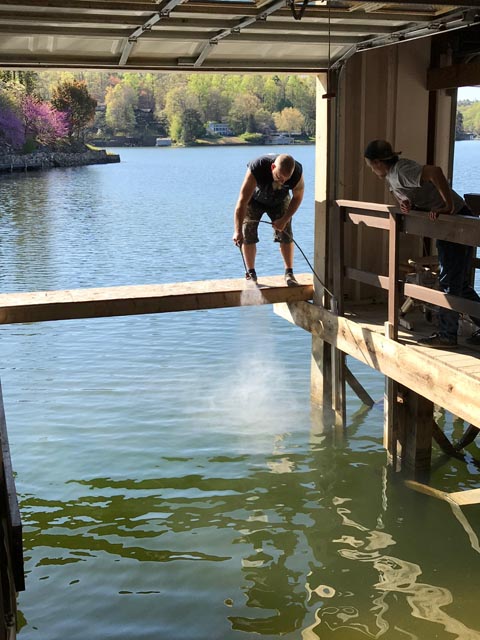 Deerwood Renovation Boathouse