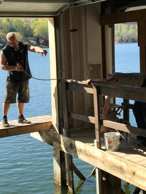 Deerwood Renovation Boathouse