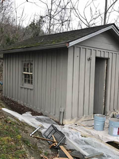 Deerwood Renovation Garage and Shed