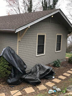 Deerwood Renovation Garage and Shed