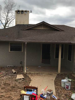 Deerwood Renovation Garage and Shed