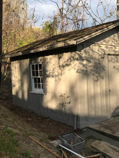 Deerwood Renovation Garage and Shed