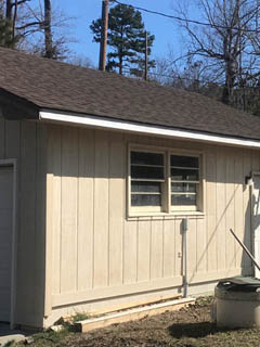 Deerwood Renovation Garage and Shed